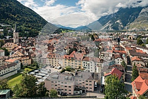 Chur town, canton of Graubunden, Switzerland photo