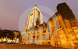 Church of Abbey of Saint Germain-des-Pres, the oldest church in Paris -10th-12th centuries