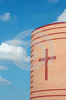 Church Against a Blue Sky