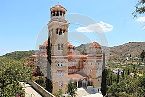 Church of Agios Nektarios, Aegina, Greece