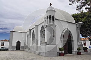 The church in Agulo