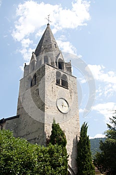 Church in Aigle, Switzerland photo