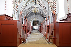 Church aisle