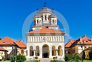 Church in Alba Iulia, Romania photo