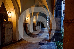 Church in Albrechtsburg in Meissen.