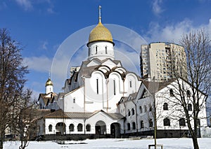 A church of Alexander Nevski in Moscow