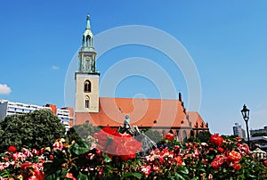 Church at Alexanderplatz in Berlin.