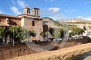 Church of Alhama de Aragon,Zaragoza province,