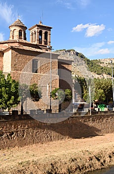 Church of Alhama de Aragon, photo