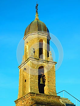 church in Alija of Infantado, León