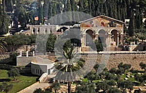 Church of All Nations in Jerusalem. Israel