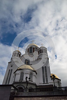 Church of All Saints in Yekaterinburg Russia