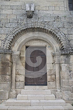 Church in Allariz; Orense; Galicia