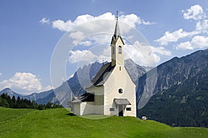 Church in the Alpes