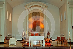 Church alter area