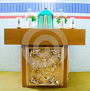 Church alter