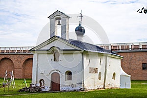 Church of Andrei Stratilates is an inactive Orthodox church of the 15th-17th centuries in Veliky Novgorod