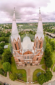 Church of Apostle Evangelist St. Matthew in Anyksciai City, Lithuania