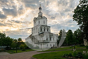 Church of the Archangel Michael in Andronikov Monastery, Moscow.