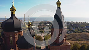 Church of the Archangel Michael with sea views - Aerial View Mariupol