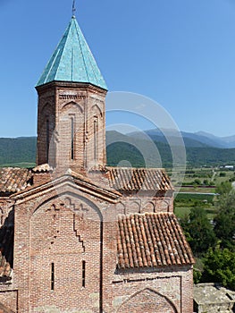 Church of the Archangels in the fortress of Gremi in Kvareli, Georgia.