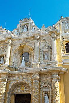 Church Architecture, Antigua, Guatemala Travel