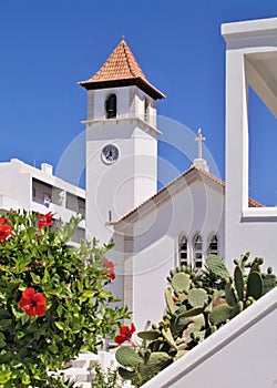Church in Armacao de Pera , Algarve - Portugal photo