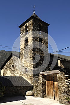 Church of Arros de Cardos in the Cardos Vallery, Pallars Sobira, Lleida,Spain photo