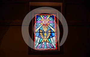 Church artistic glass