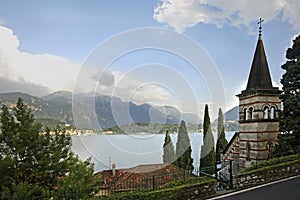 Church of the Ascension in Cadenabbia. Lombardy. Italy