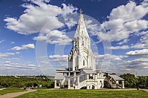 The Church of the Ascension in Kolomenskoye, Moscow,