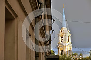 Church of the Ascension of the Lord in Moscow city center.