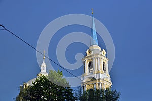 Church of the Ascension of the Lord in Moscow city center.