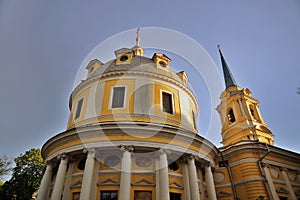 Church of the Ascension of the Lord in Moscow city center.