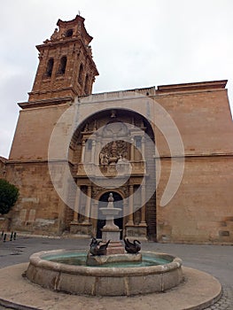 Church  in Almansa photo