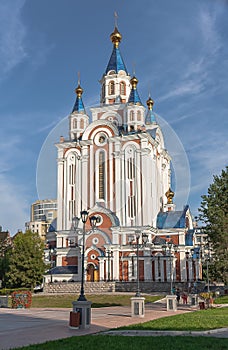 Church of the assumption of the blessed virgin Mary in Khabarovsk