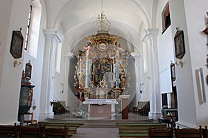 Church of the Assumption in Klostar Ivanic, Croatia