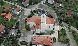 Church of the Assumption in Klostar Ivanic, Croatia