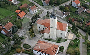 Church of the Assumption in Klostar Ivanic, Croatia