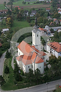 Church of the Assumption in Klostar Ivanic, Croatia