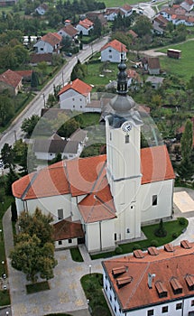 Church of the Assumption in Klostar Ivanic, Croatia