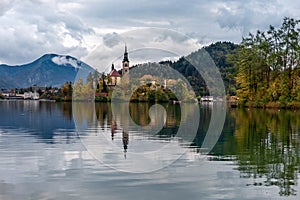 Church of the Assumption of Mary, Lake Bled, Slovenia