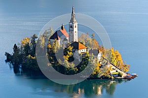 Church of the Assumption of Mary, Lake Bled, Slovenia