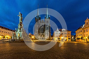 Church of the Assumption, Ressel''s Square, Chrudim - Czech Republic