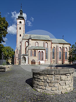 Kostel Nanebevzetí Panny Marie. Banská Bystrica. Slovensko