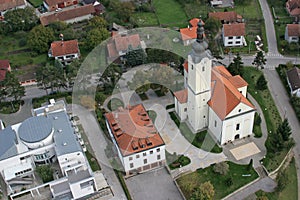 Church of the Assumption of the Virgin Mary in Klostar Ivanic, Croatia