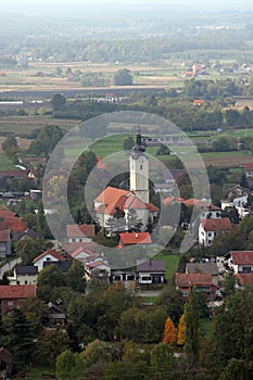 Church of the Assumption of the Virgin Mary in Klostar Ivanic, Croatia