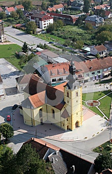 Church of the Assumption of the Virgin Mary in Zlatar, Croatia photo