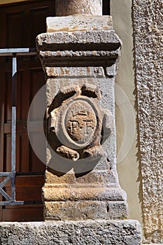 Church of Assunta. Satriano di Lucania. Italy.