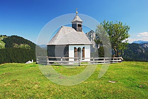 Church in Austrian Alps